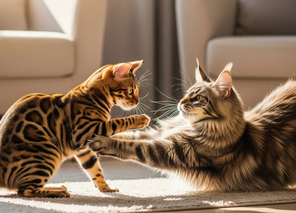 Are Maine Coon Cats Friendly