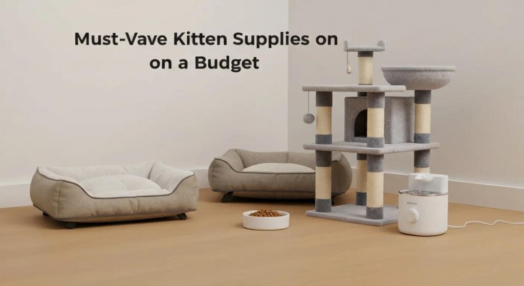 Must-Have Kitten Supplies on a Budget