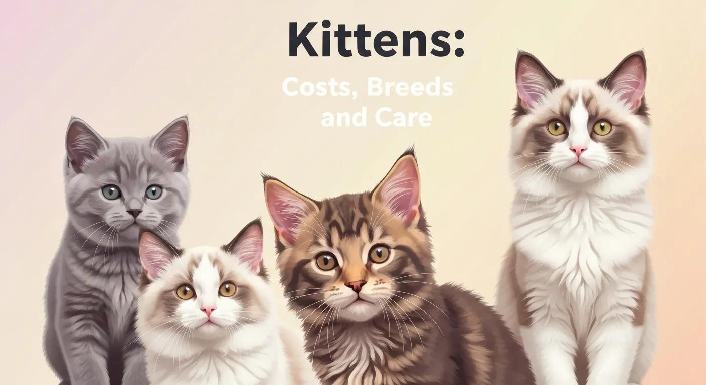 Kittens: Costs, Breeds, and Care